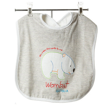 Baby Wombat Bib