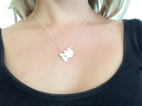 Climbing Koala Necklace