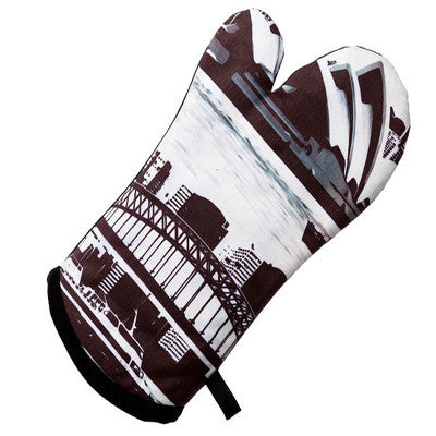 Sydney Icons Oven Mitt