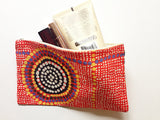 Cotton Zip Bag by Aborginal Artist Debbie Brown